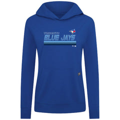 Toronto Blue Jays Levelwear Women's Relay Breaker Pullover Hoodie - Royal
