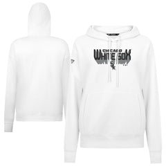 Chicago White Sox Levelwear Women's Adorn Retro 3D Pullover Hoodie - White