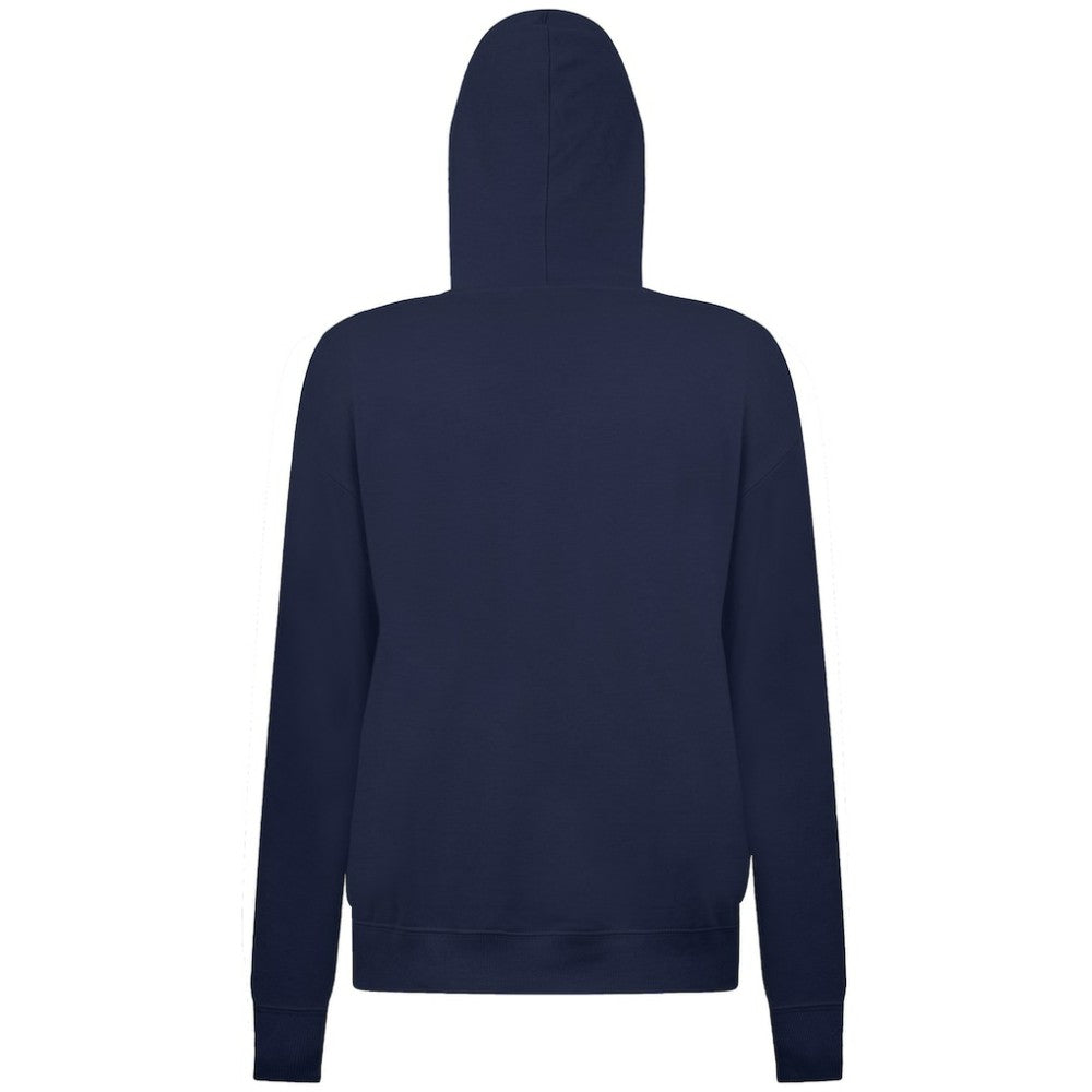 Detroit Tigers Levelwear Women's Adorn Retro 3D Pullover Hoodie - Navy