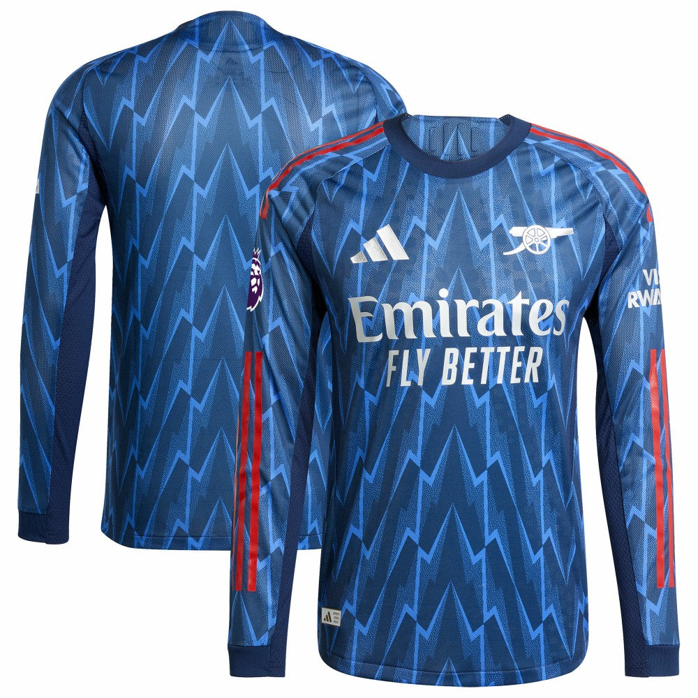 Arsenal 2025/26 Away Long Sleeve Jersey with Patch / Soccer On sale