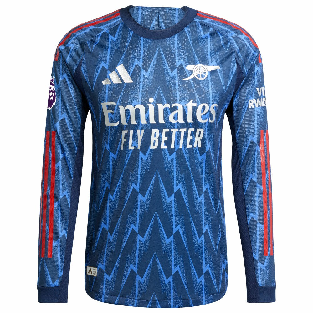Arsenal 2025/26 Away Long Sleeve Jersey with Patch / Soccer On sale