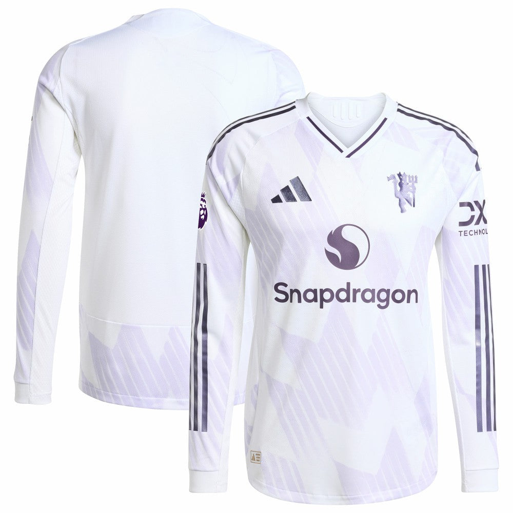 Manchester United 2025/26 Away Long Sleeve Jersey / Soccer New