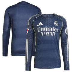 Real Madrid 2025/26 Away Long Sleeve Jersey / Soccer Outlet