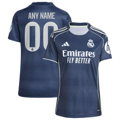 Real Madrid Women's 2025/26 Away Replica Custom Jersey / Soccer New