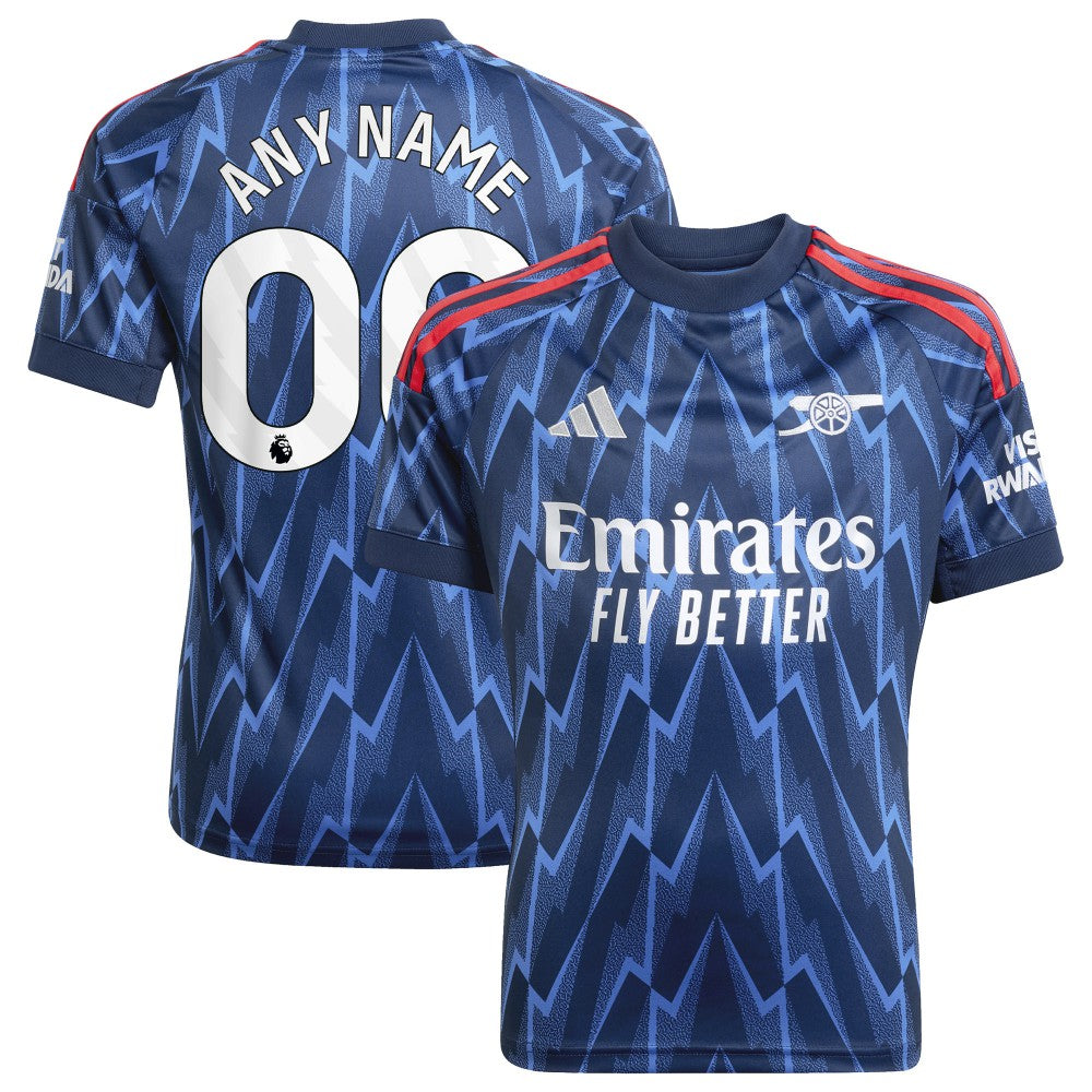 Arsenal Youth 2025/26 Away Replica Custom Jersey / Soccer Outlet