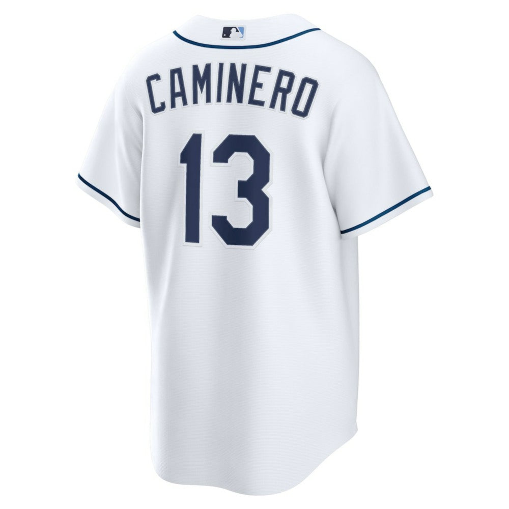 Junior Caminero Tampa Bay Rays Youth Home Replica Jersey - White | Nike