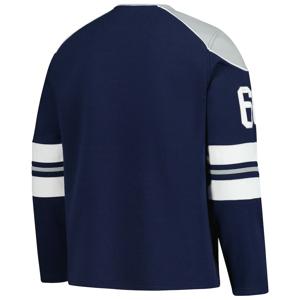NFL Dallas Cowboys G-III Sports by Carl Banks Adaptive Lord Stanley Crewneck Sweatshirt