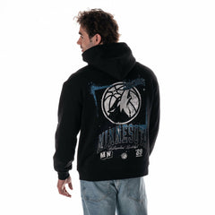 Minnesota Timberwolves The Wild Collective Unisex Splatter Premium Hoodie - Black online
