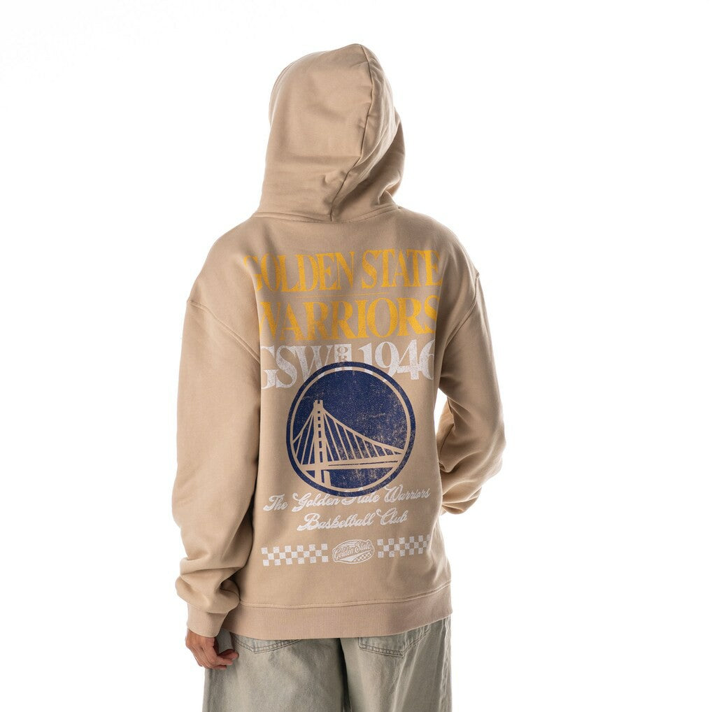 Golden State Warriors The Wild Collective Unisex Mantra Premium Hoodie sale - Tan for sale