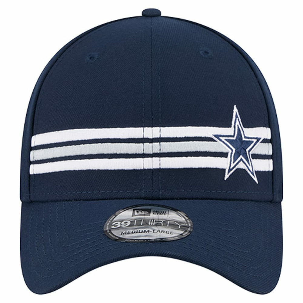NFL Dallas Cowboys Stripes 39THIRTY Flex Hat