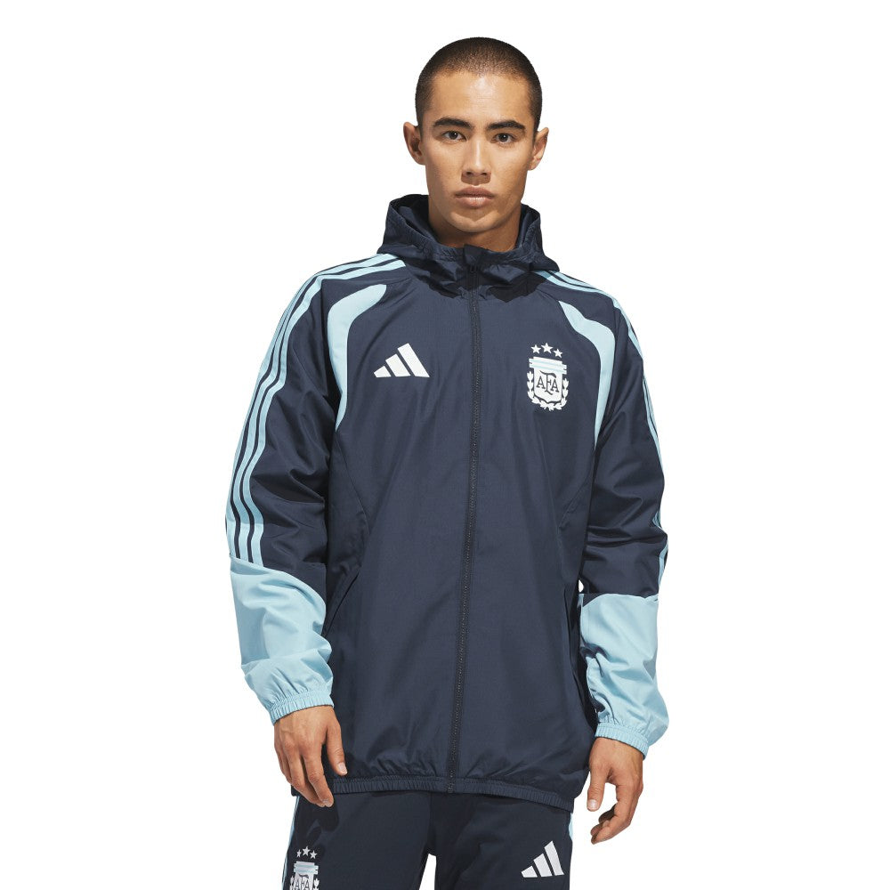 Argentina National Team FIFA x World Cup 2026 Tiro All Weather Full-Zip Jacket / Soccer Sale