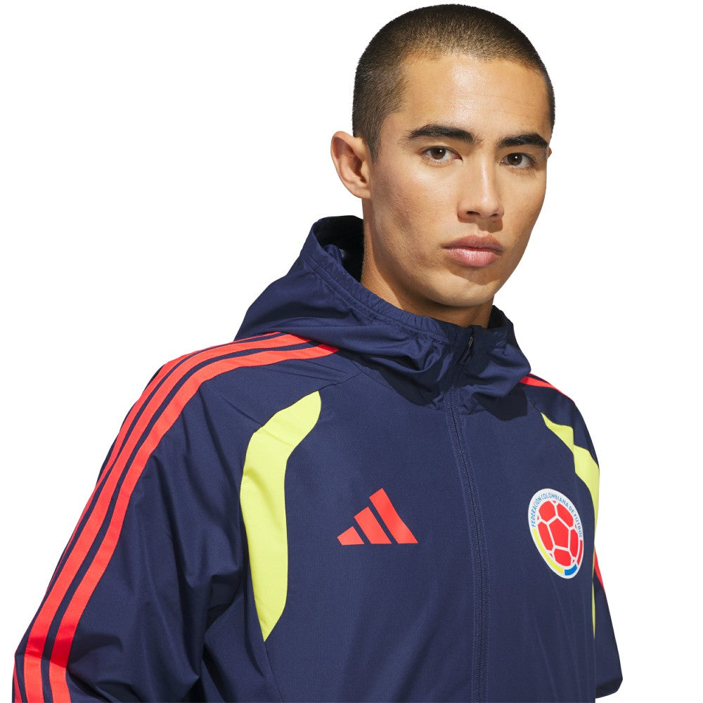 Colombia National Team FIFA x World Cup 2026 Tiro All Weather Full-Zip Jacket / Soccer Discount