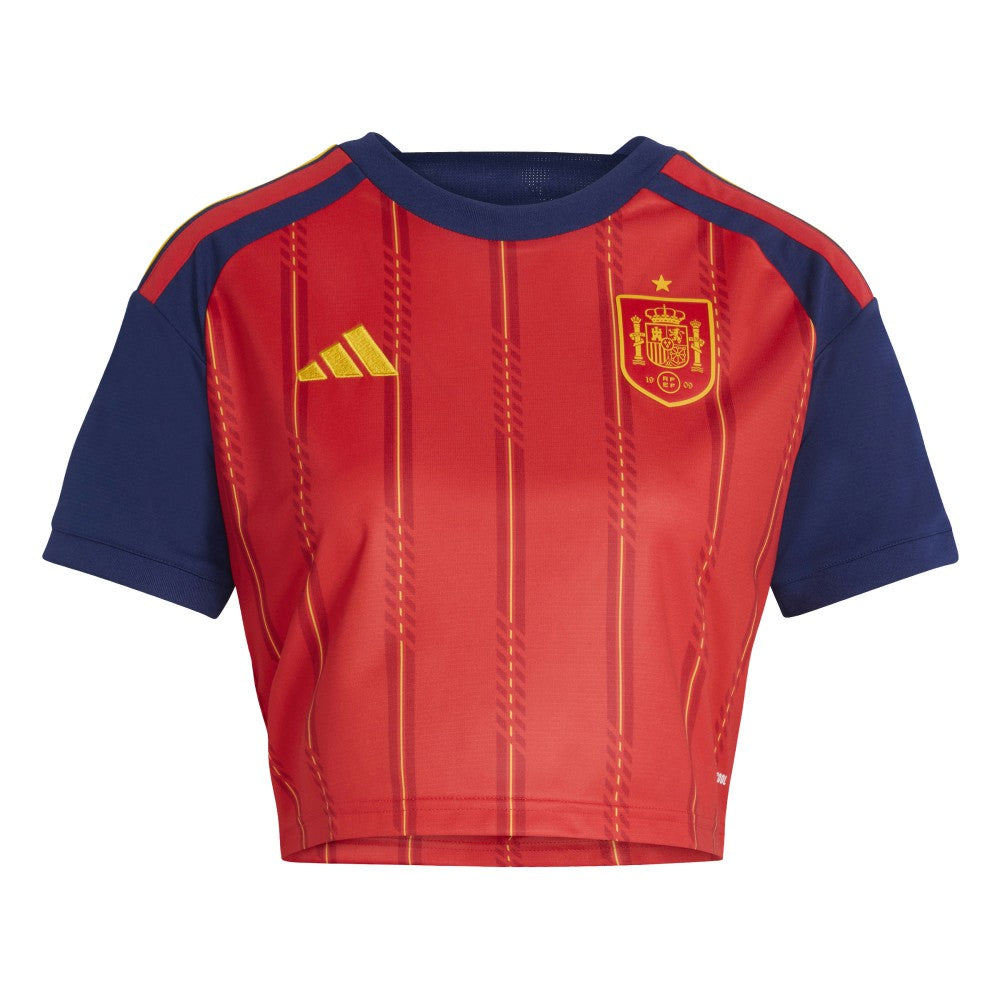 Spain National Team Women's FIFA x World Cup 2026 Home Cropped Replica Jersey / Soccer Sale