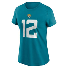 NFL Jacksonville Jaguars Travis Hunter  Women's Name & Number T-Shirt