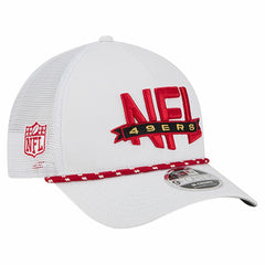 NFL San Francisco 49ers NFL 9FORTY A-Frame M-Crown Adjustable Trucker Hat