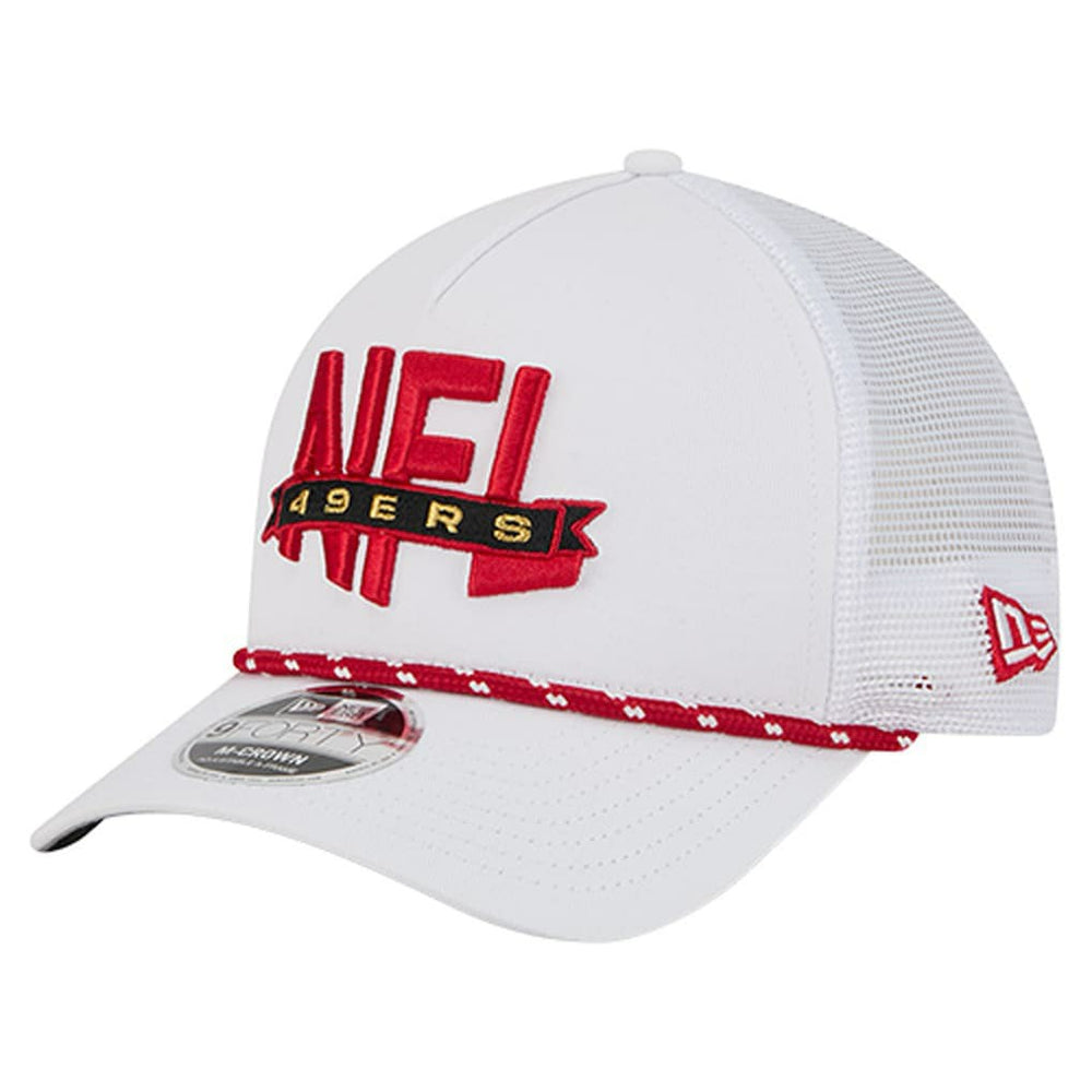 NFL San Francisco 49ers NFL 9FORTY A-Frame M-Crown Adjustable Trucker Hat