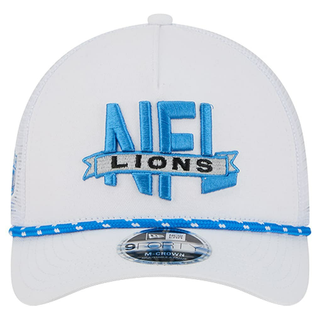 NFL Detroit Lions NFL 9FORTY A-Frame M-Crown Adjustable Trucker Hat