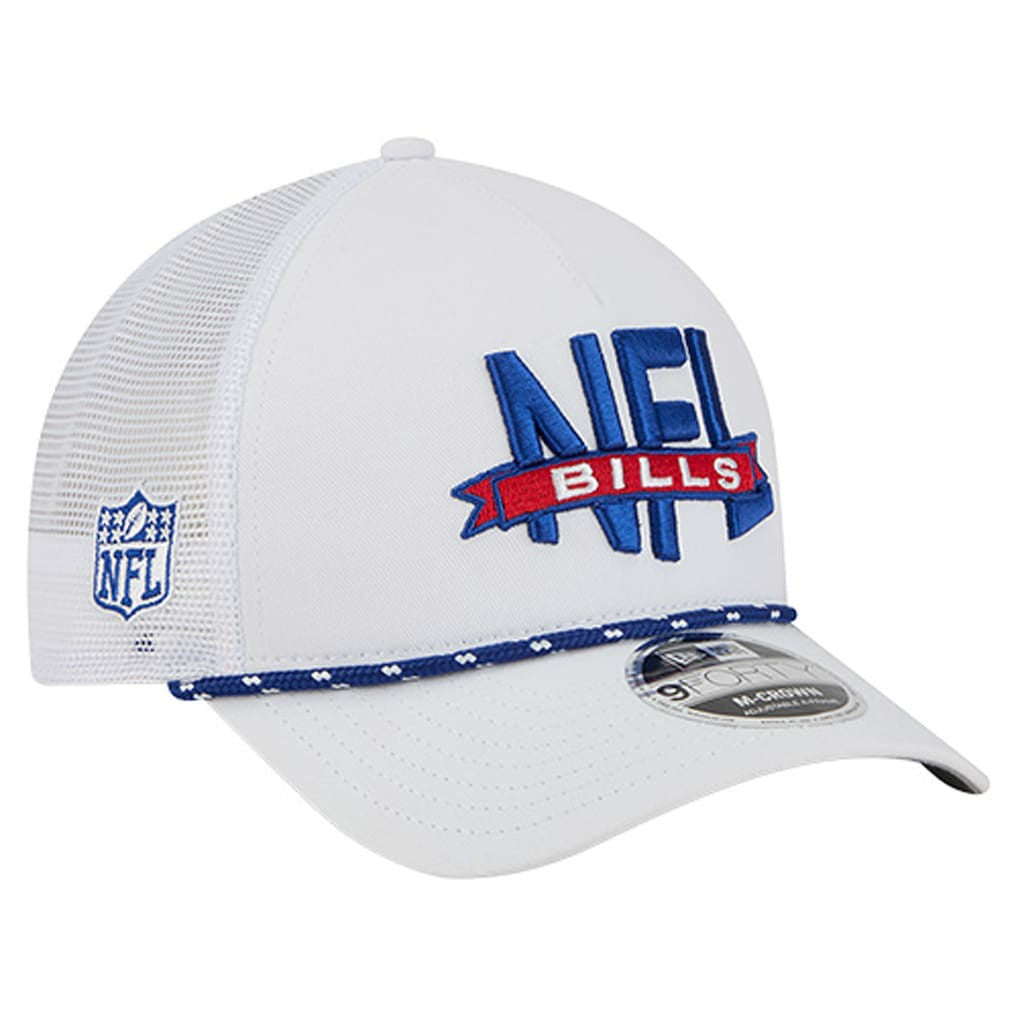 NFL Buffalo Bills NFL 9FORTY A-Frame M-Crown Adjustable Trucker Hat