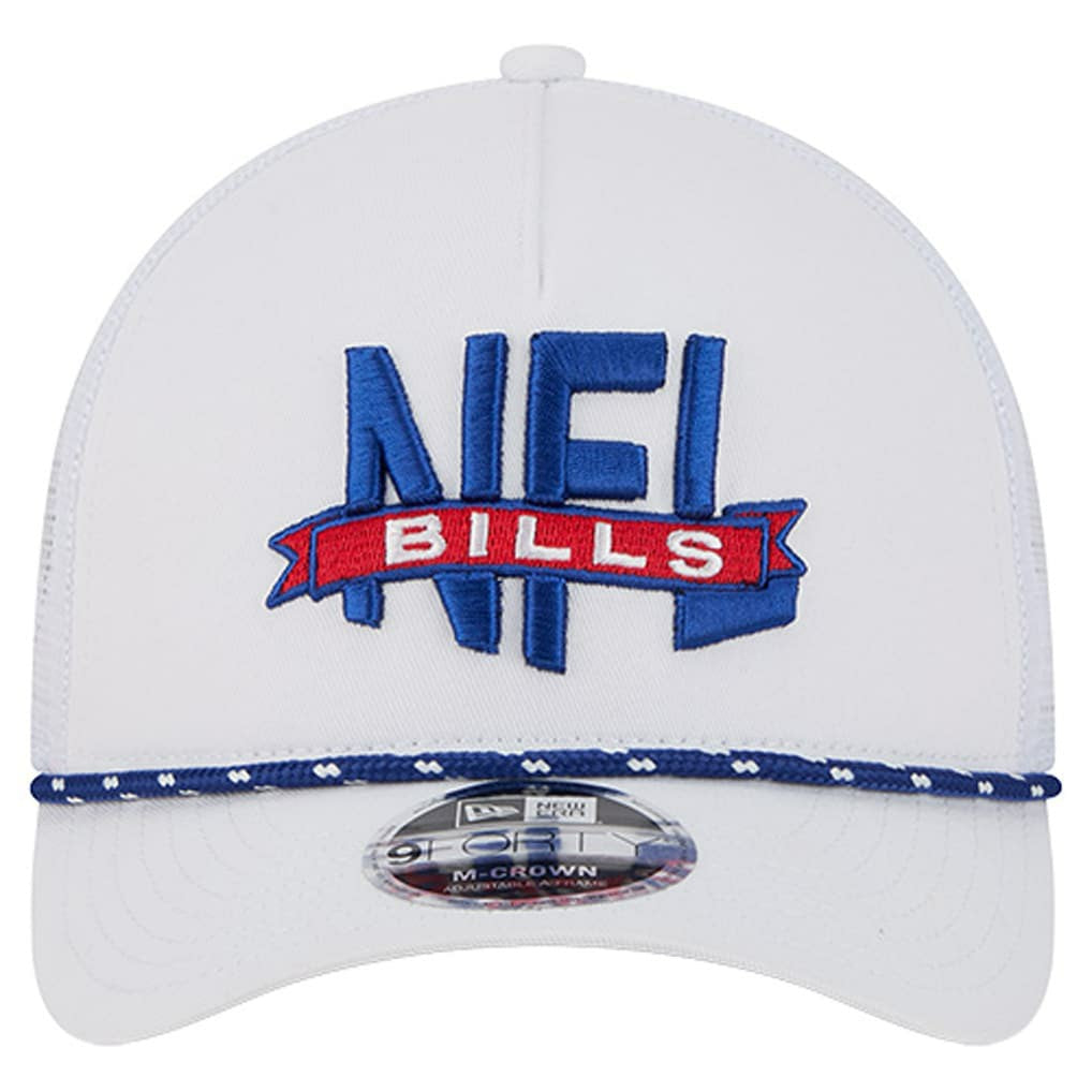 NFL Buffalo Bills NFL 9FORTY A-Frame M-Crown Adjustable Trucker Hat