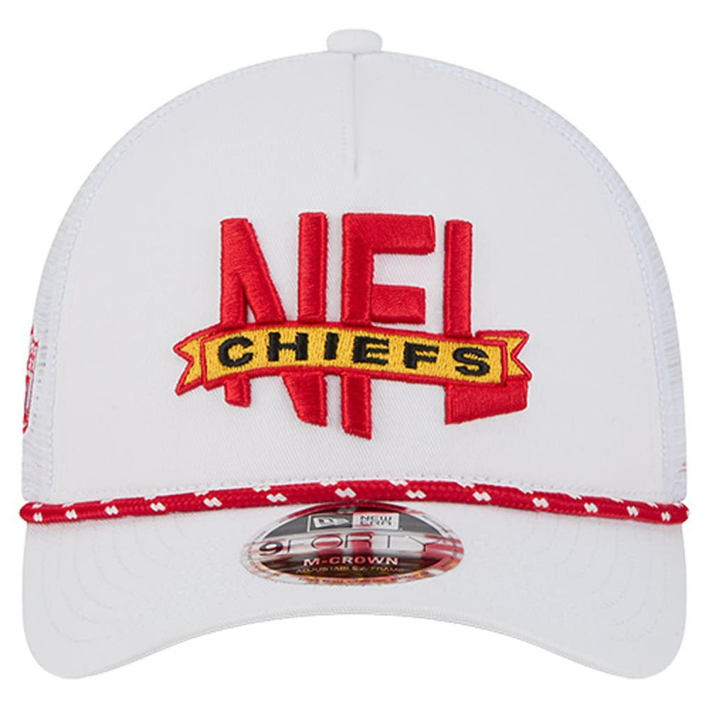 NFL Kansas City Chiefs NFL 9FORTY A-Frame M-Crown Adjustable Trucker Hat