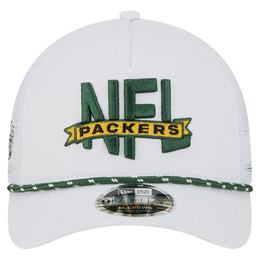 NFL Green Bay Packers NFL 9FORTY A-Frame M-Crown Adjustable Trucker Hat