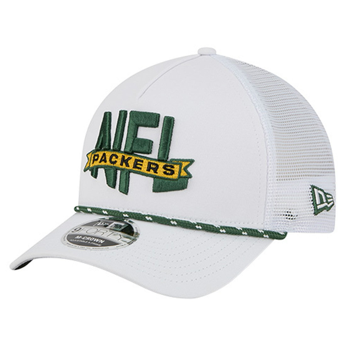 NFL Green Bay Packers NFL 9FORTY A-Frame M-Crown Adjustable Trucker Hat