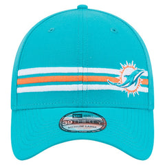 NFL Miami Dolphins Stripes 39THIRTY Flex Hat