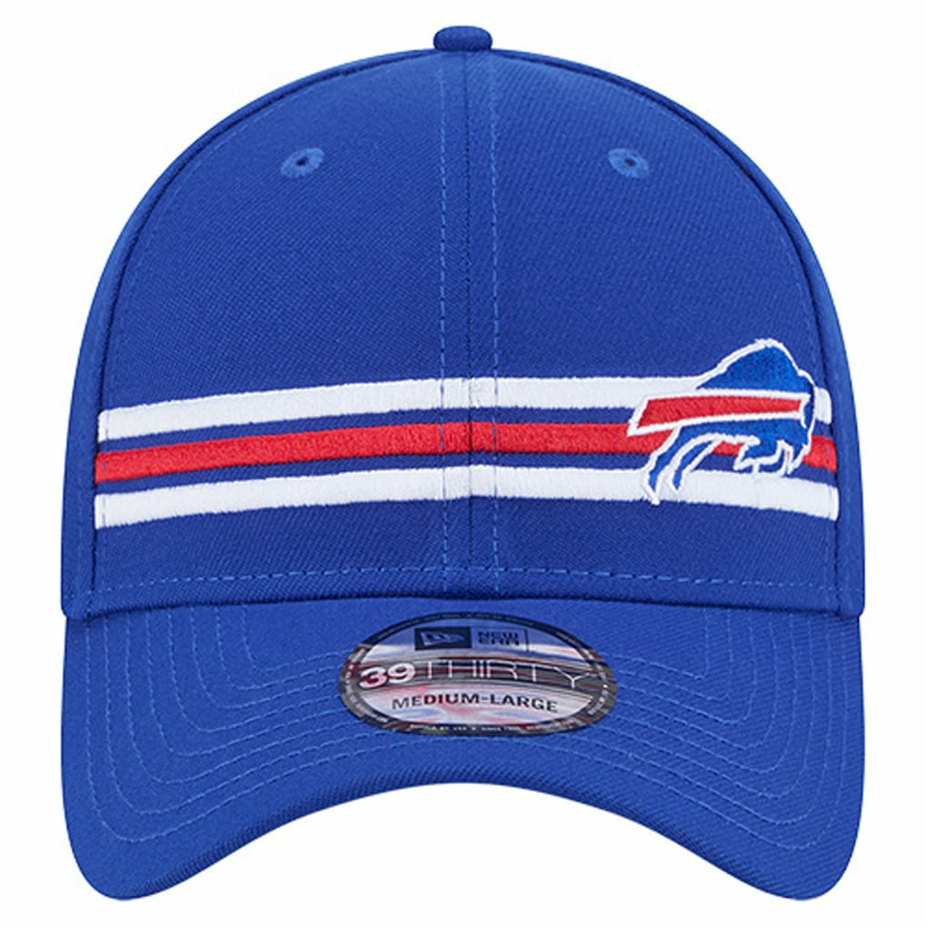 NFL Buffalo Bills Stripes 39THIRTY Flex Hat