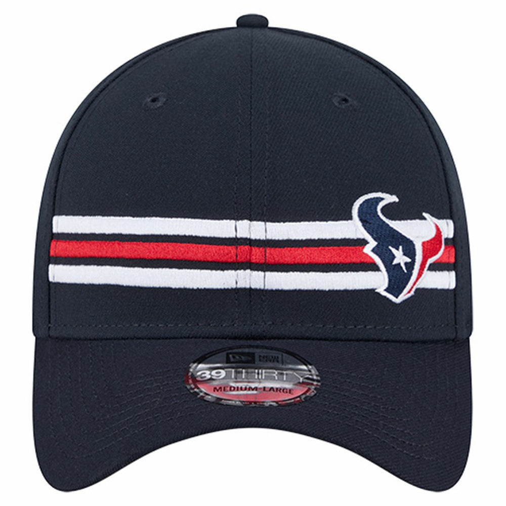 NFL Houston Texans Stripes 39THIRTY Flex Hat
