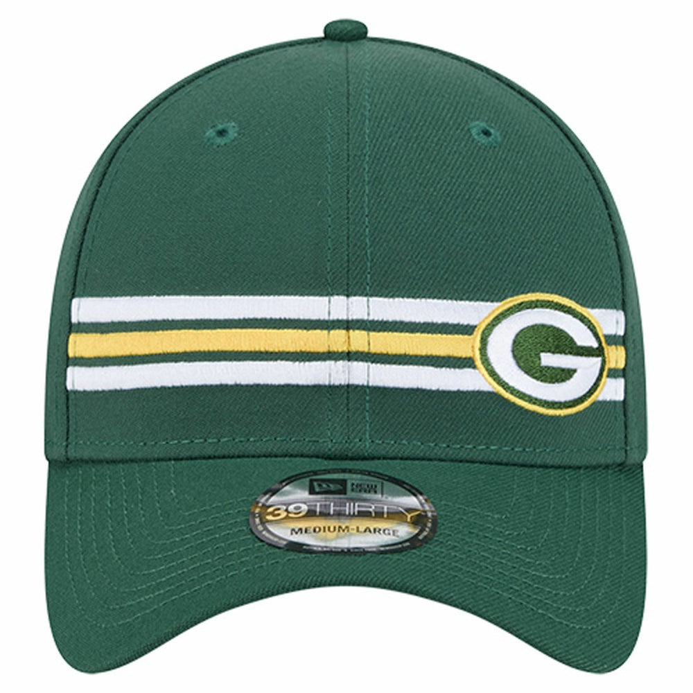 NFL Green Bay Packers Stripes 39THIRTY Flex Hat