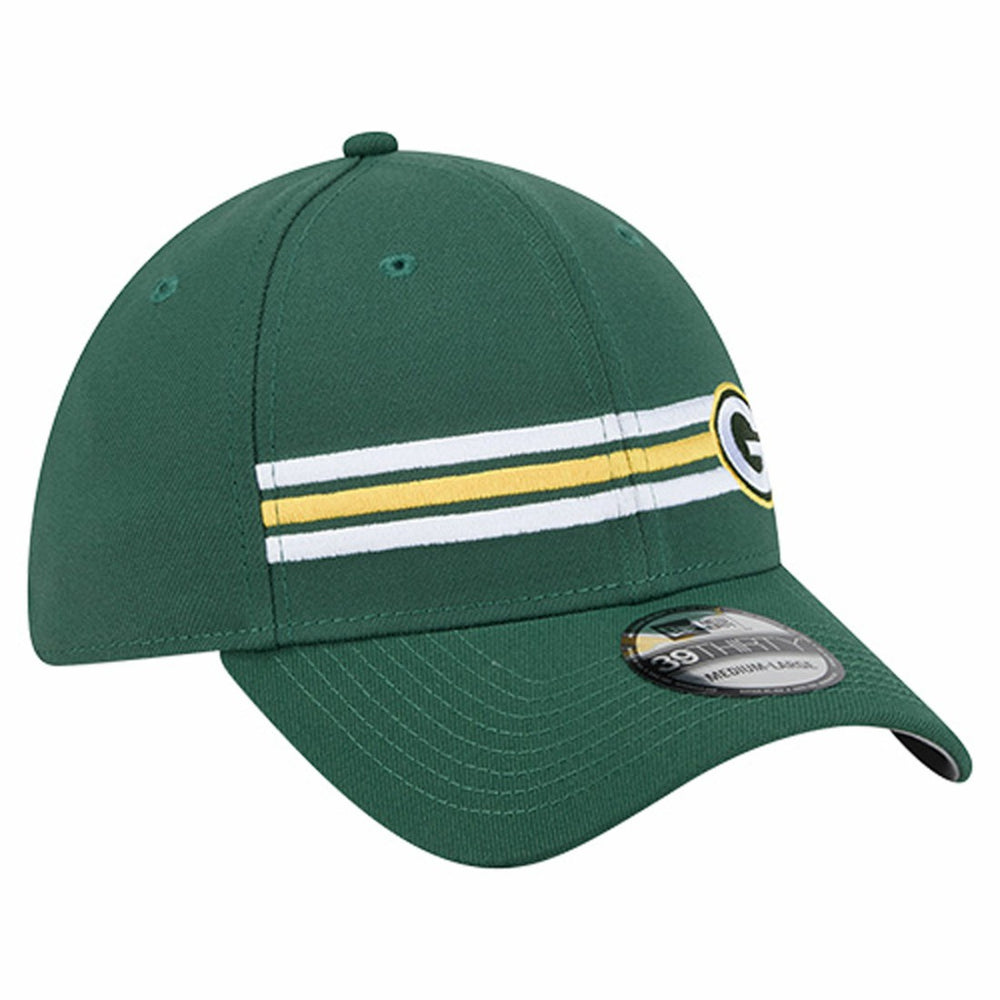 NFL Green Bay Packers Stripes 39THIRTY Flex Hat
