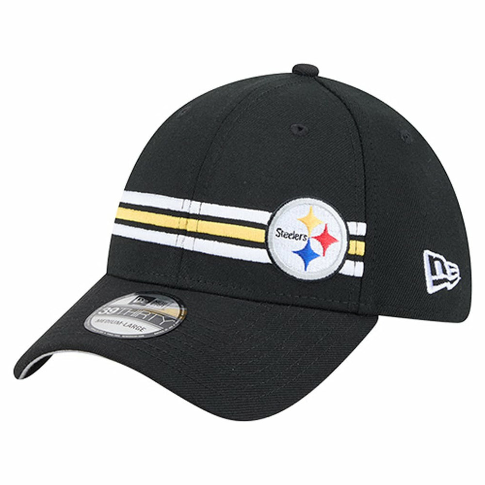 NFL Pittsburgh Steelers Stripes 39THIRTY Flex Hat