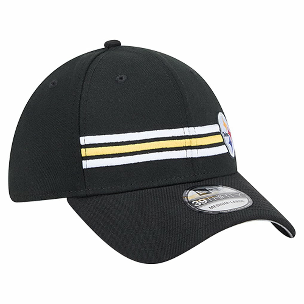 NFL Pittsburgh Steelers Stripes 39THIRTY Flex Hat