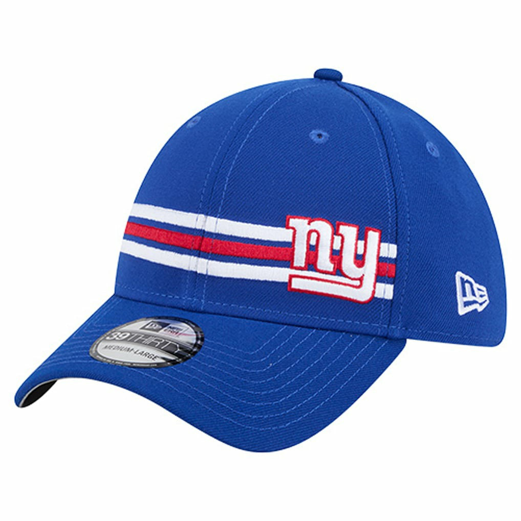 NFL New York Giants Stripes 39THIRTY Flex Hat