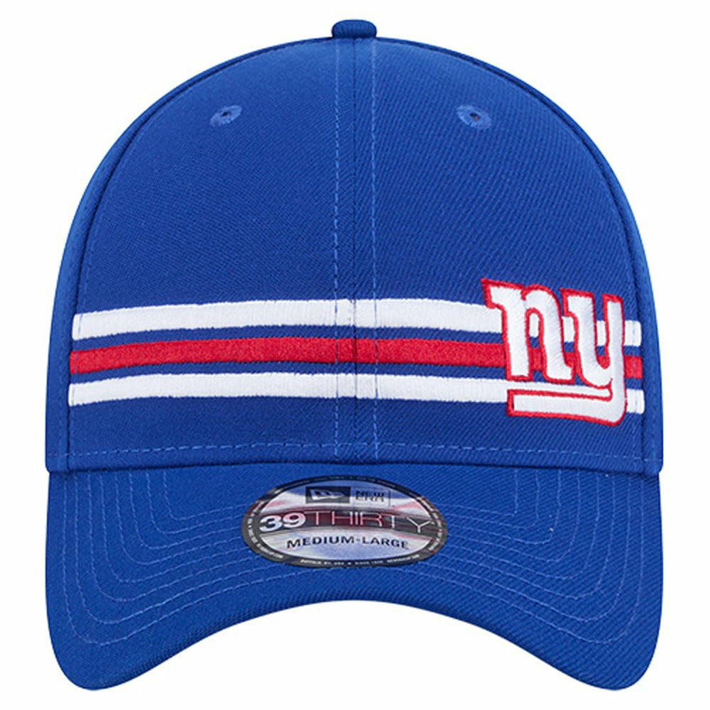 NFL New York Giants Stripes 39THIRTY Flex Hat