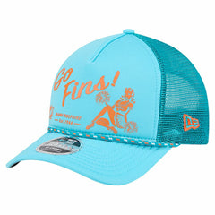 NFL Miami Dolphins Gas Station 9FORTY A-Frame M-Crown Adjustable Trucker Hat