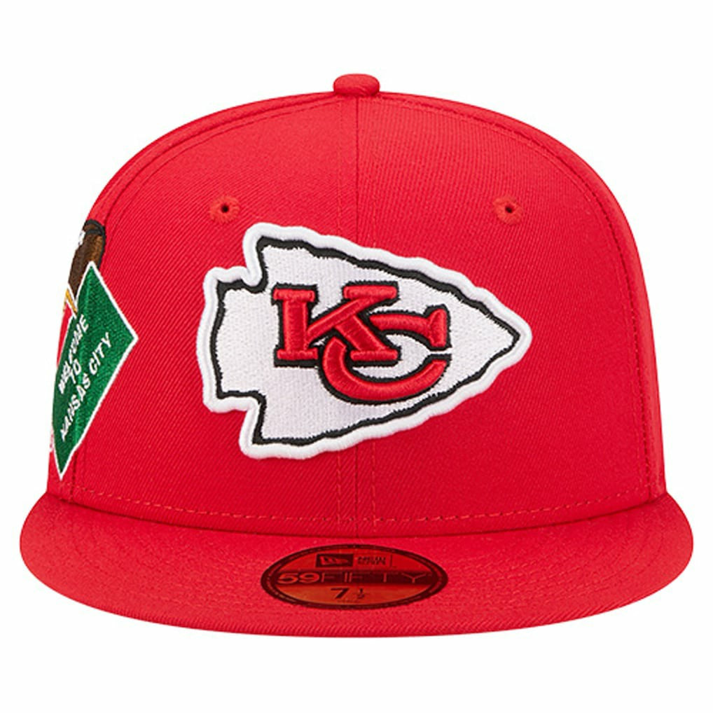 NFL Kansas City Chiefs Group Chat 59FIFTY Fitted Hat