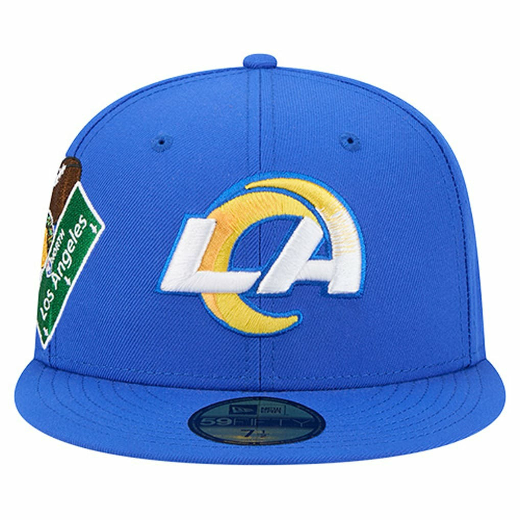 NFL Los Angeles Rams Group Chat 59FIFTY Fitted Hat