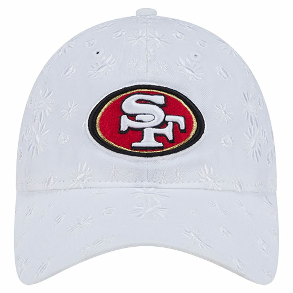 NFL San Francisco 49ers Women's Floral 9TWENTY Adjustable Hat