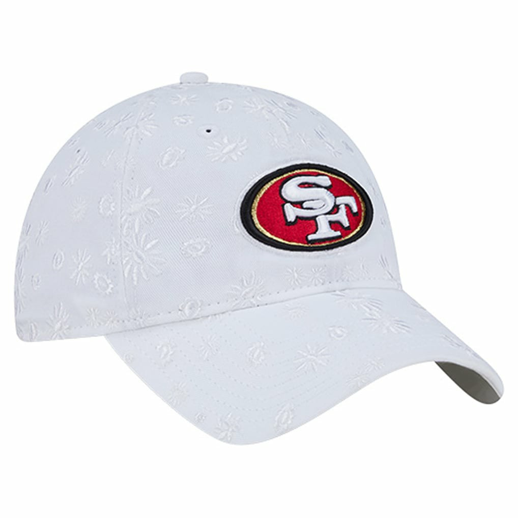 NFL San Francisco 49ers Women's Floral 9TWENTY Adjustable Hat