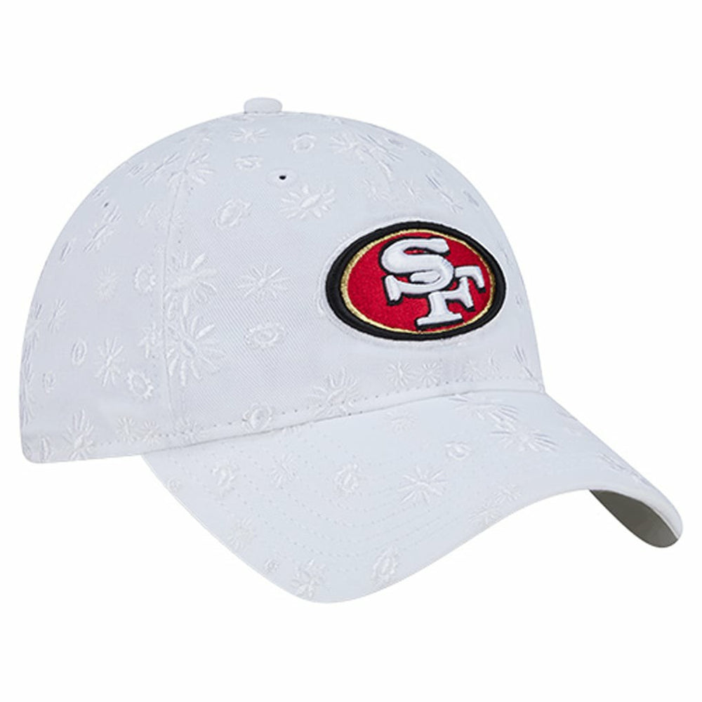 NFL San Francisco 49ers Women's Floral 9TWENTY Adjustable Hat