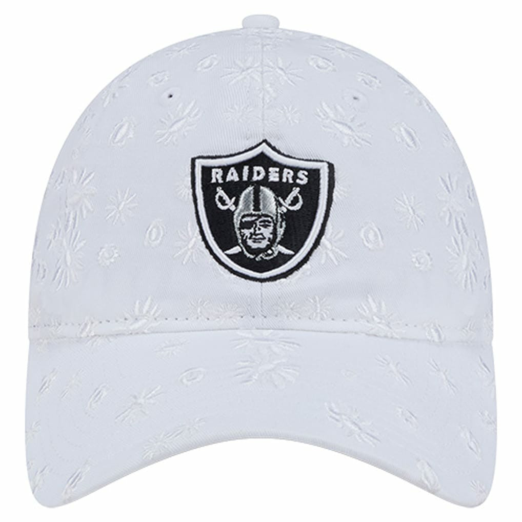 NFL Las Vegas Raiders Women's Floral 9TWENTY Adjustable Hat