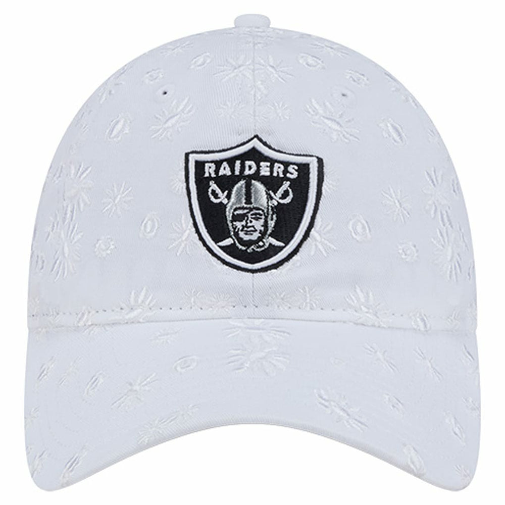 NFL Las Vegas Raiders Women's Floral 9TWENTY Adjustable Hat