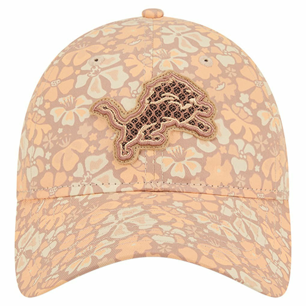 NFL Detroit Lions Women's Floral 9TWENTY Adjustable Hat