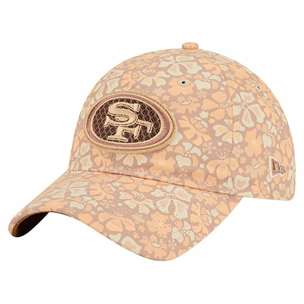 NFL San Francisco 49ers Women's Floral 9TWENTY Adjustable Hat