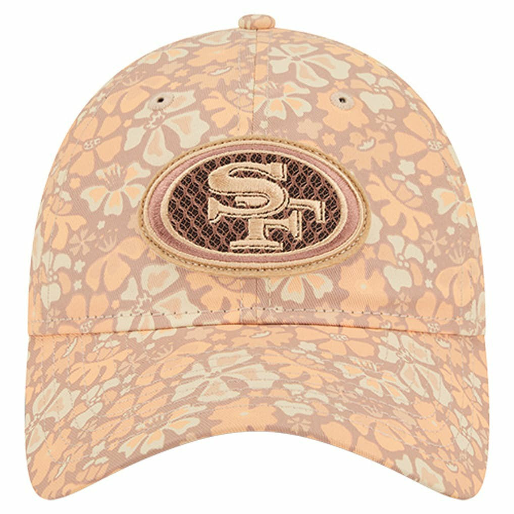 NFL San Francisco 49ers Women's Floral 9TWENTY Adjustable Hat