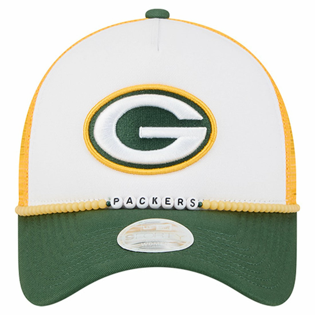 NFL Green Bay Packers Women's Friendship Bracelet 9FORTY Adjustable Hat