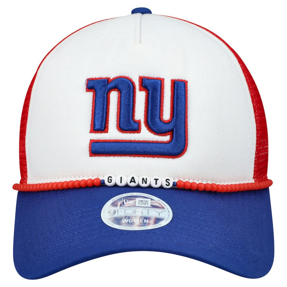 NFL New York Giants Women's Friendship Bracelet 9FORTY Adjustable Hat