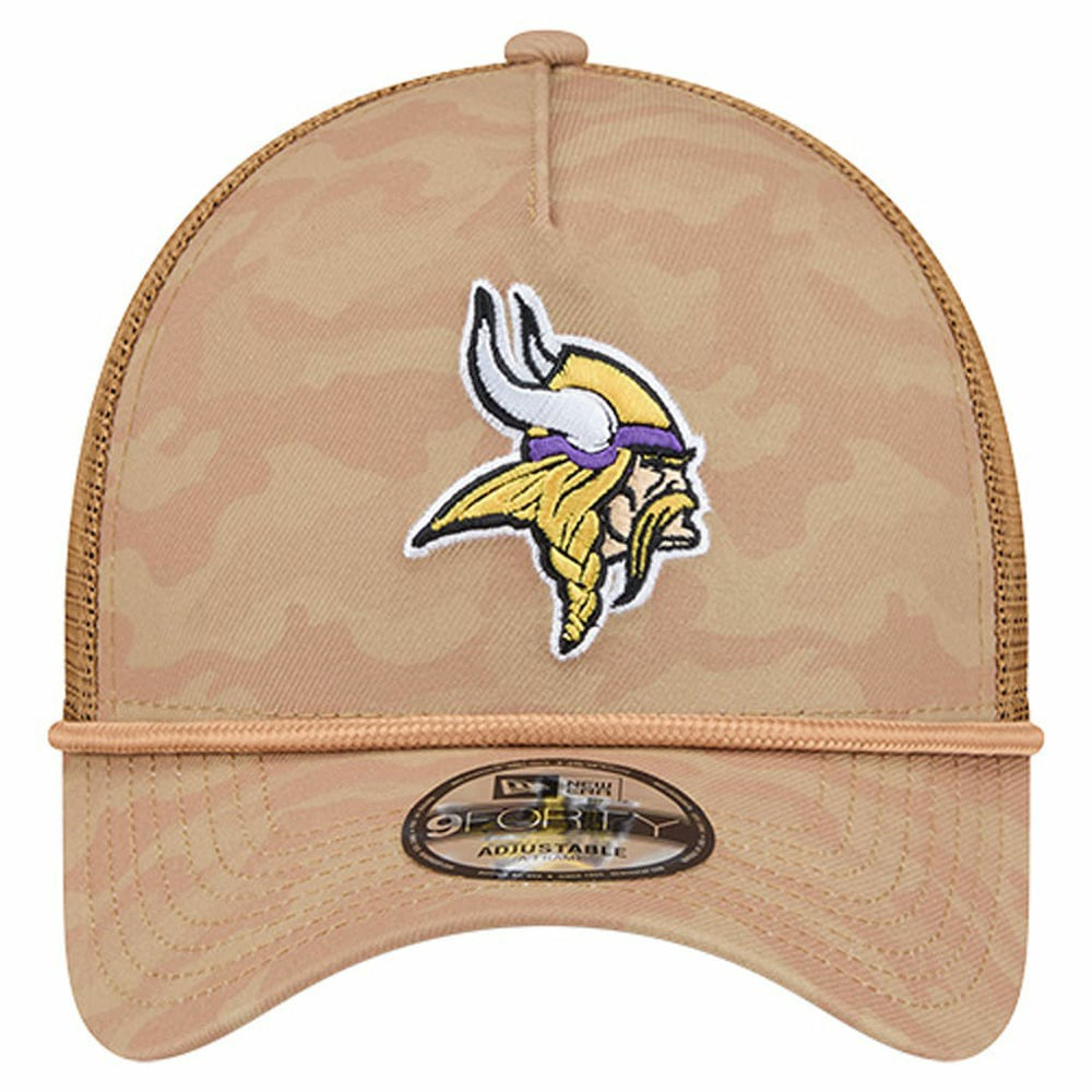 NFL Minnesota Vikings Wheat Camo 9FORTY Adjustable Hat