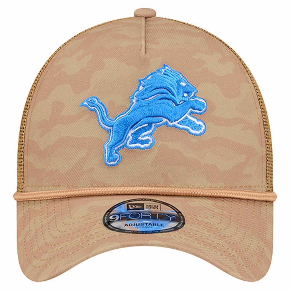 NFL Detroit Lions Wheat Camo 9FORTY Adjustable Hat